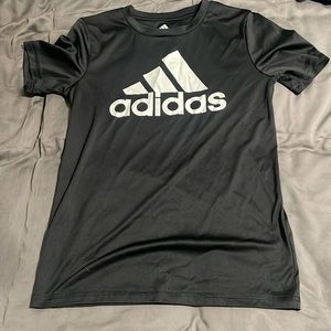 black adidas t shirt